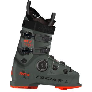 Fischer RC 90 Black ski boot side view